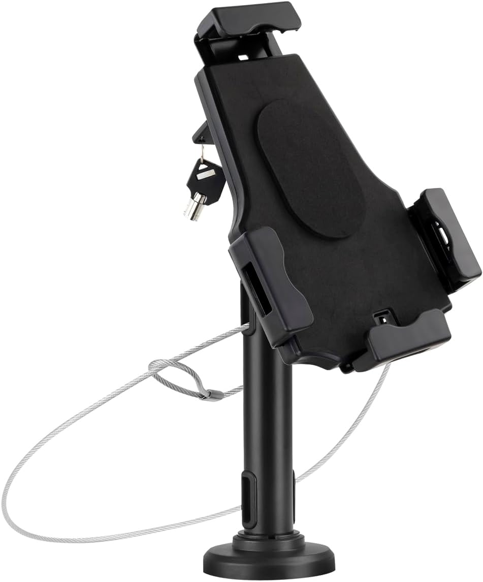 Suporte de Mesa/Parede para Smartphone/Tablet TooQ TQTDS0812/ Antirroubo/ Preto