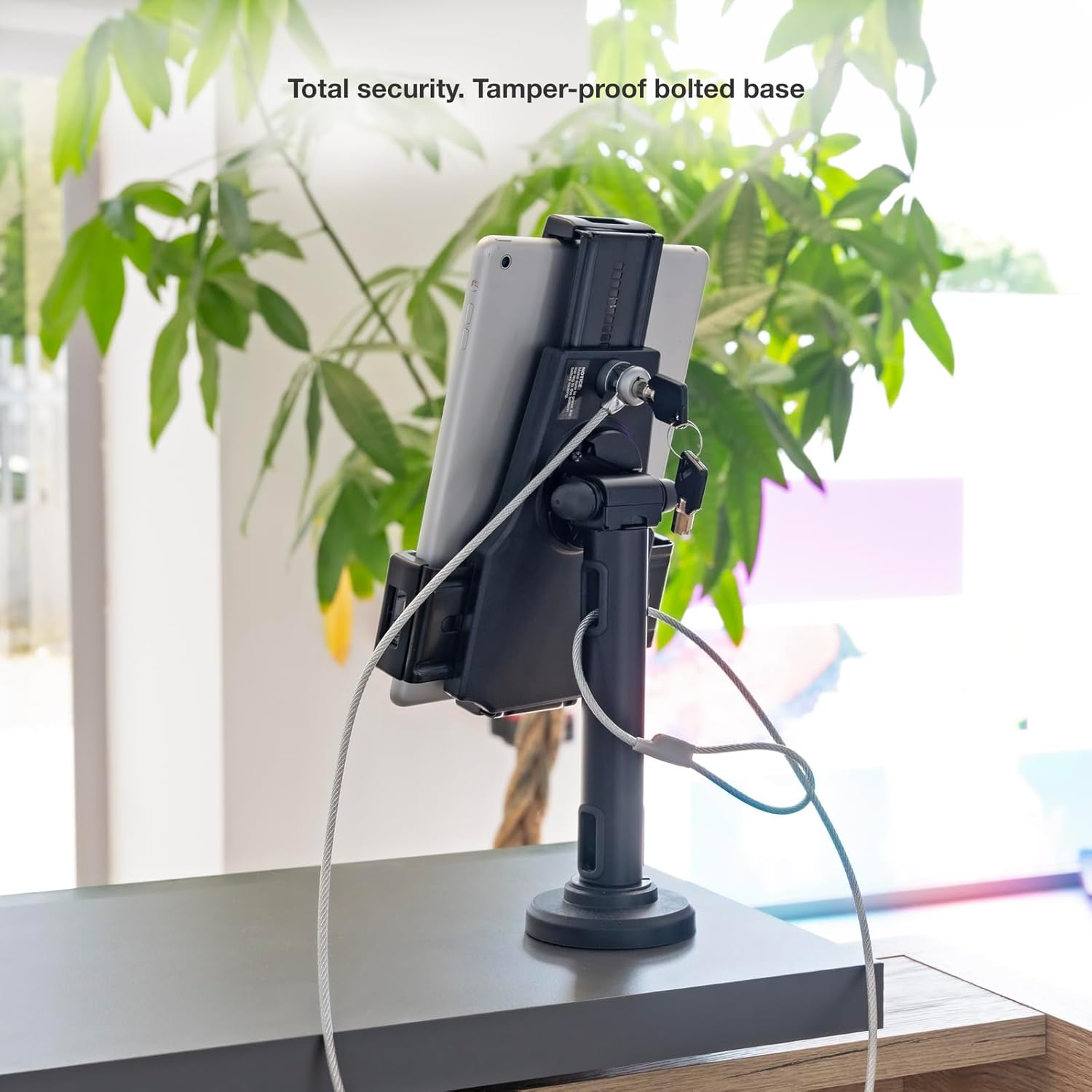 Suporte de Mesa/Parede para Smartphone/Tablet TooQ TQTDS0812/ Antirroubo/ Preto - Imagem 6