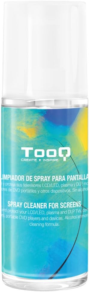 Kit Limpeza de Ecrãs TooQ TQSC0016/ Spray 150ml + Pano Microfibra