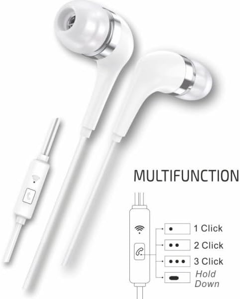 Auscultadores Intra-auriculares Tech One Tech earTECH TEC1304/ com Microfone/ USB Tipo-C/ Brancos - Imagem 3