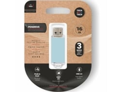 Pendrive 16GB Tech One Tech Basic USB 2.0/ Azul Celeste - Imagem 2