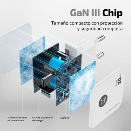Carregador de Parede Tech One Tech TEC2222/ 1xUSB Tipo-C + Cabo Lightning/ 20W/ Branco - Imagem 3