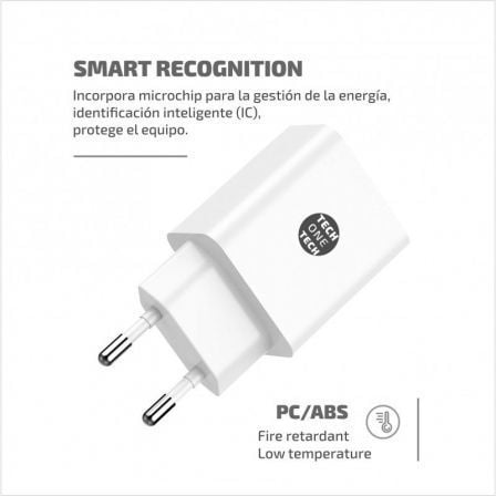 Carregador de Parede Tech One Tech TEC2403/ 2xUSB + Cabo USB Tipo-C/ 12W/ Branco - Imagem 3