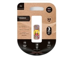 Pendrive 32GB Tech One Tech Emoji Piscadela USB 2.0 - Imagem 2