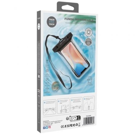 Capa Universal Impermeável para Smartphone Tech One Tech TEC2855/ Até 7.5" - Imagem 3