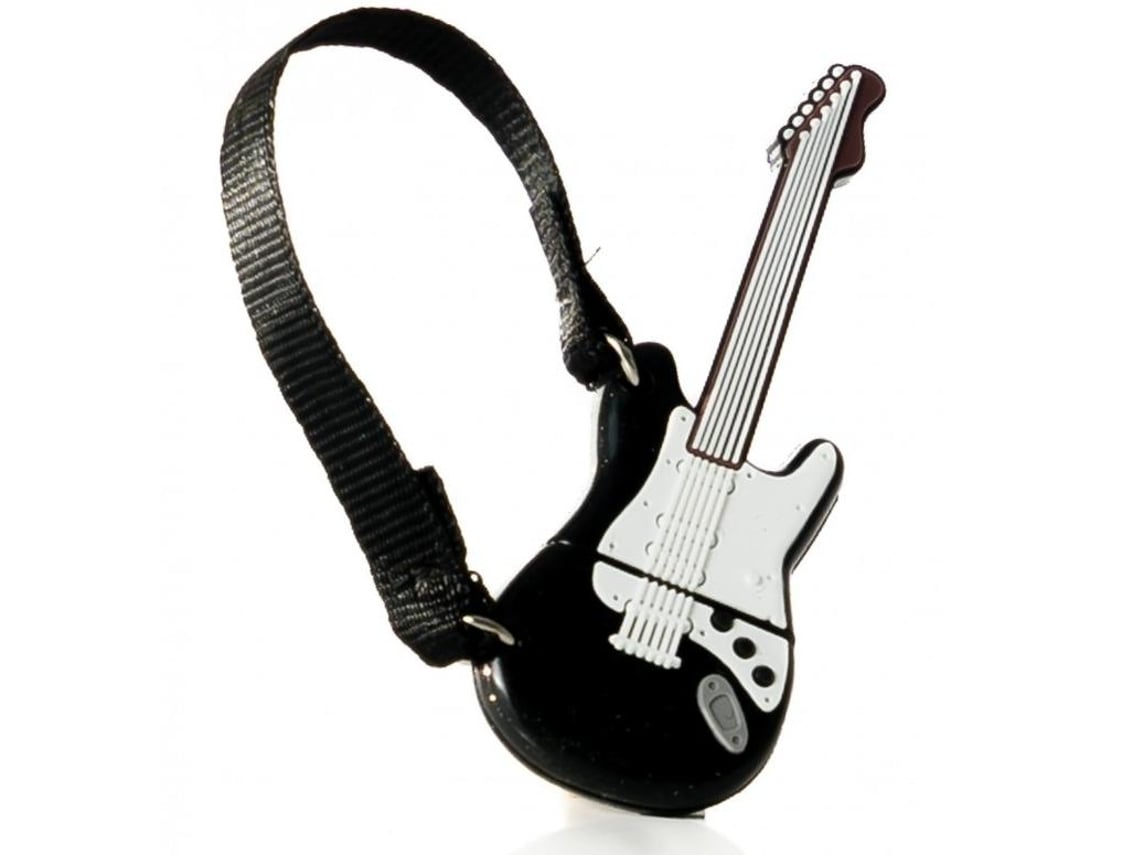 Pens USB 32GB Tech One Tech Guitarra Preto e Branco USB 2.0