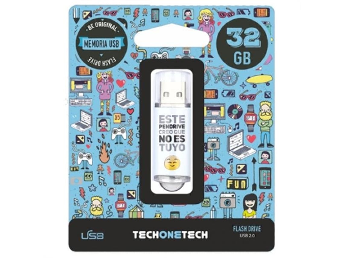 Pens USB 32GB Tech One Tech Não É Teu USB 2.0