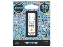 Pens USB 32GB Tech One Tech Não É Teu USB 2.0 - Imagem 2