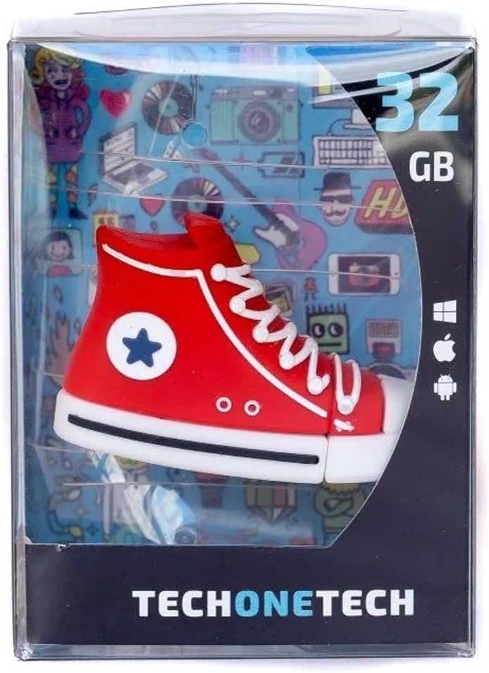 Pendrive 32GB Tech One Tech Red Reverse USB 2.0 - Imagem 4