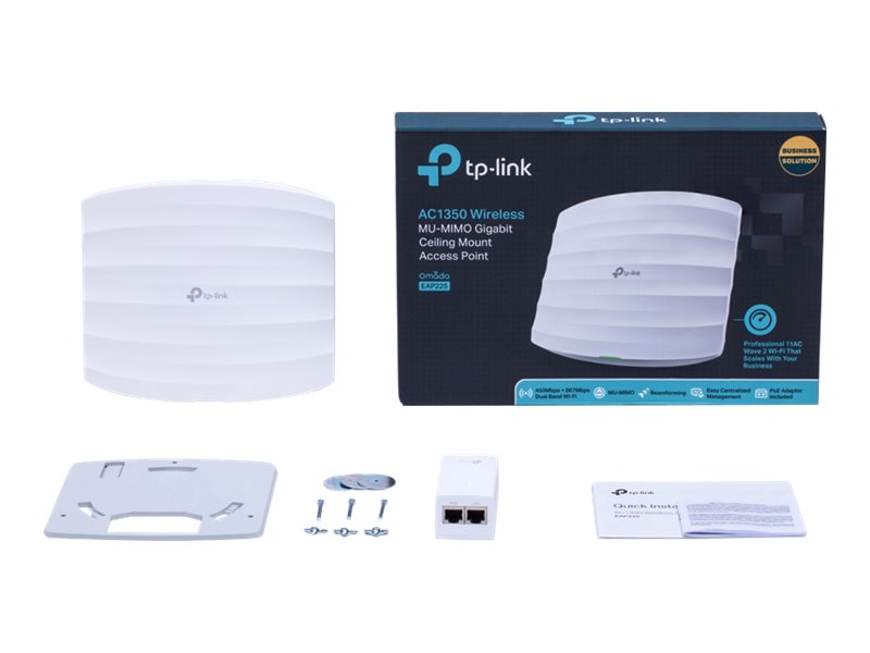 Ponto de Acesso Sem Fios TP-Link Omada EAP225 PoE 1317Mbps/ 2.4GHz 5GHz/ Antenas de 5dBi/ WiFi 802.11ac/n/b/g - Imagem 4