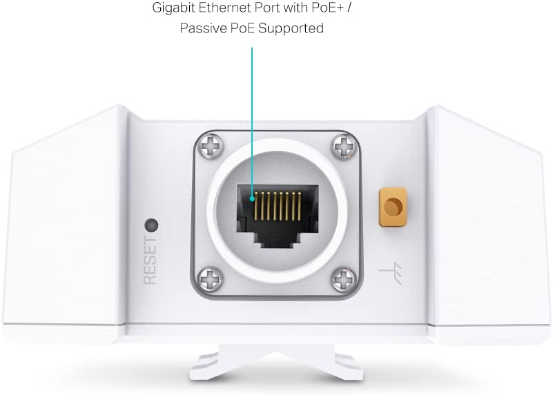 Ponto de Acesso Sem Fios TP-Link Omada EAP650-OUTDOOR/ WiFi 6/ PoE+/ 3000Mbps/ 2.4GHz 5GHz/ Antenas de 5dBi/ WiFi 802.11 ax/ac/n/g/b/a - Imagem 3