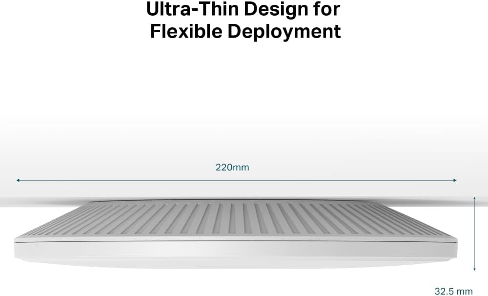 Ponto de Acesso Sem Fios TP-Link Omada EAP773/ WiFi 7/ 9300Mbps/ 2.4GHz 5GHz 6GHz/ Antenas de 3dBi/ WiFi 802.11 a/b/g/n/ac/ax/be - Imagem 5