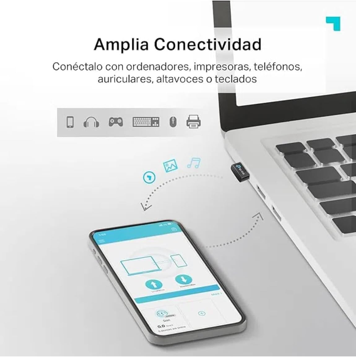 Adaptador Nano USB - Bluetooth TP-Link UB500 - Imagem 4