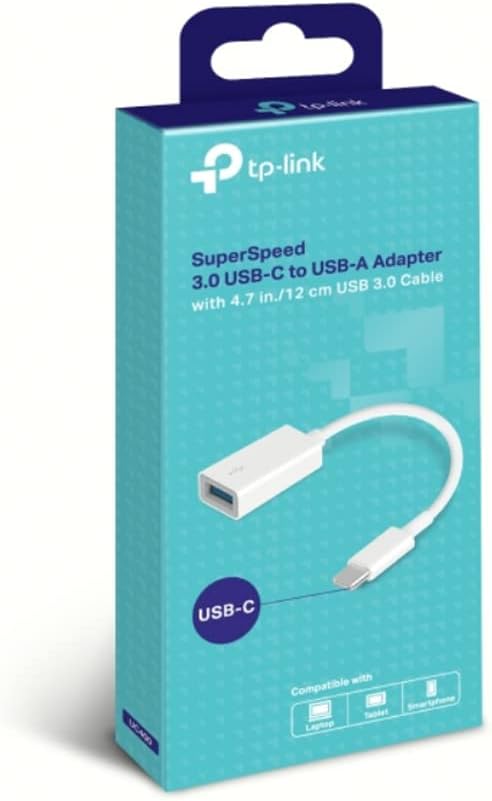 Cabo USB 2.0 TP-Link UC400/ USB Tipo C Macho - USB Fêmea/ 10cm/ Branco - Imagem 2