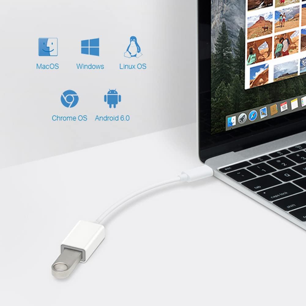 Cabo USB 2.0 TP-Link UC400/ USB Tipo C Macho - USB Fêmea/ 10cm/ Branco - Imagem 4