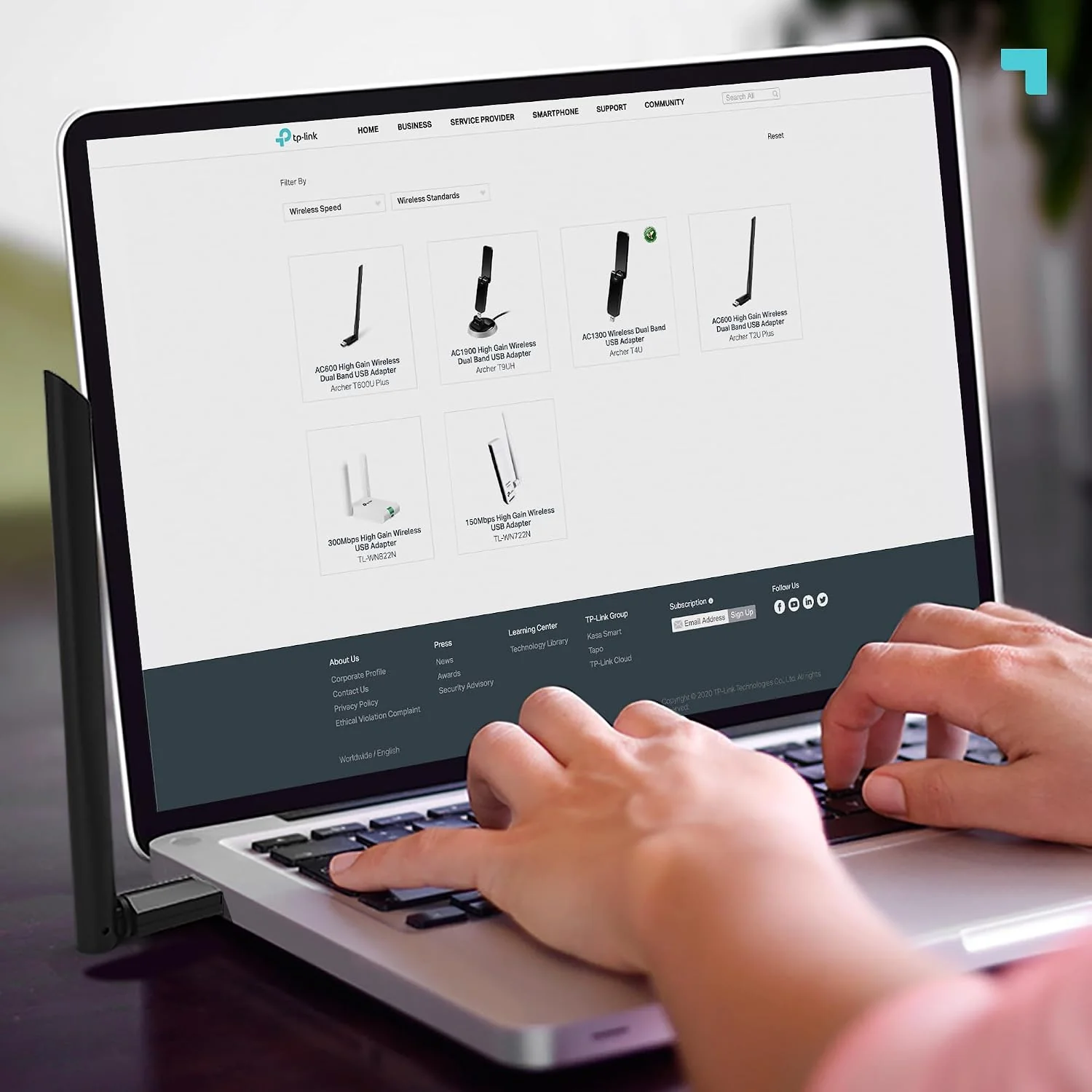Adaptador WiFi USB TP-Link Archer T3U Plus AC1300 Dual Band 867Mbps Antena Alta Ganho - Imagem 6