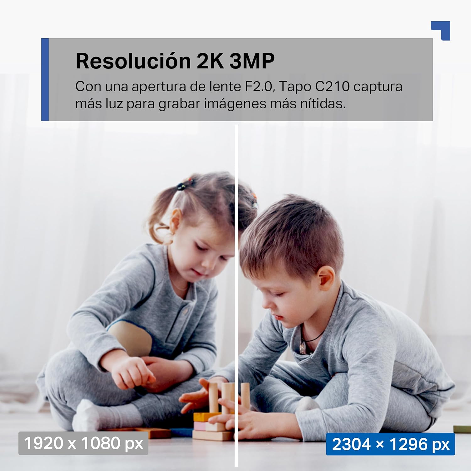 Câmara de Videovigilância TP-Link Tapo C210/ Visão Noturna/ Controlo a partir de APP - Imagem 3