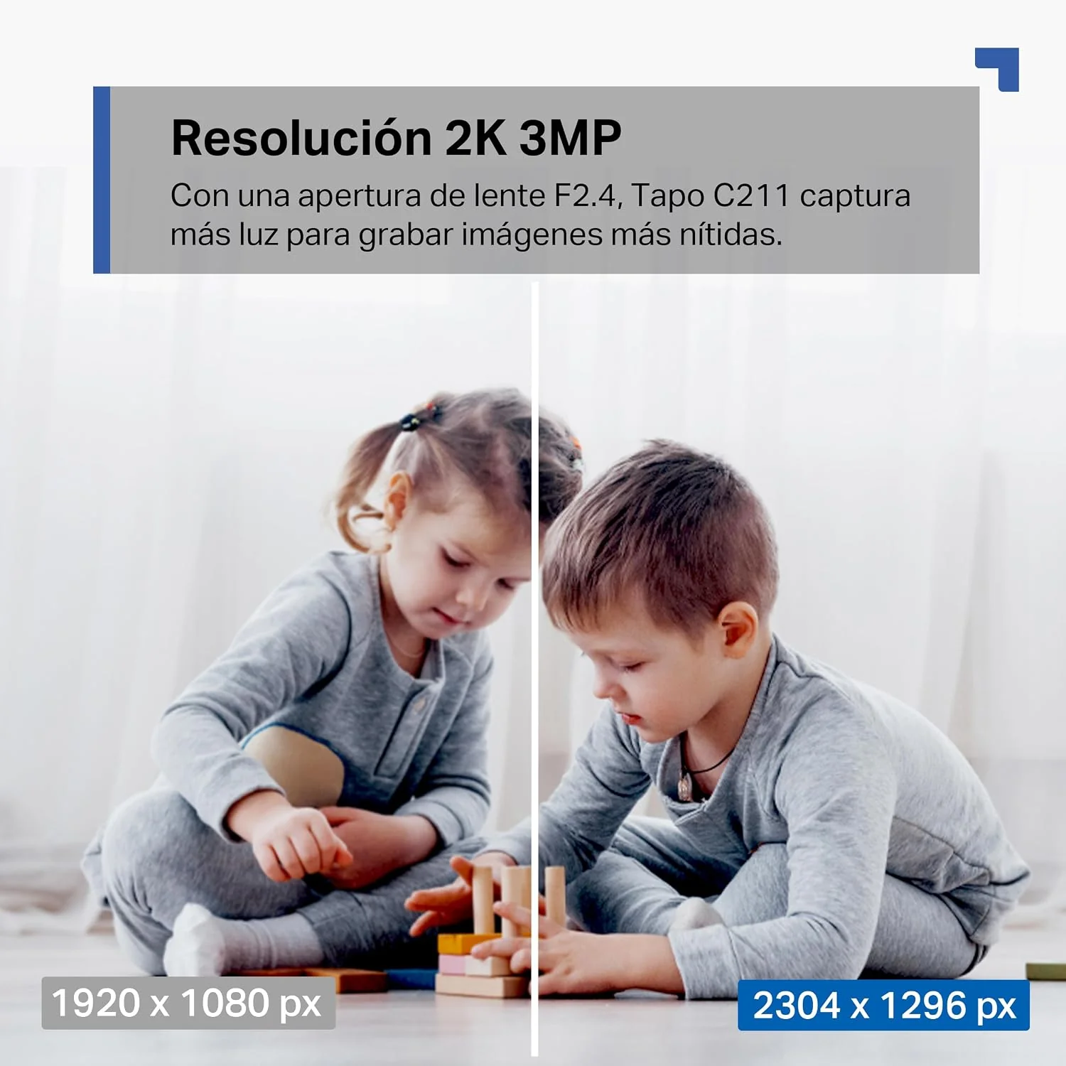 Câmara de Vigilância Wi-Fi TP-Link Tapo C211 2K 3MP 360º Visão Noturna Deteção IA MicroSD até 512GB - Imagem 5