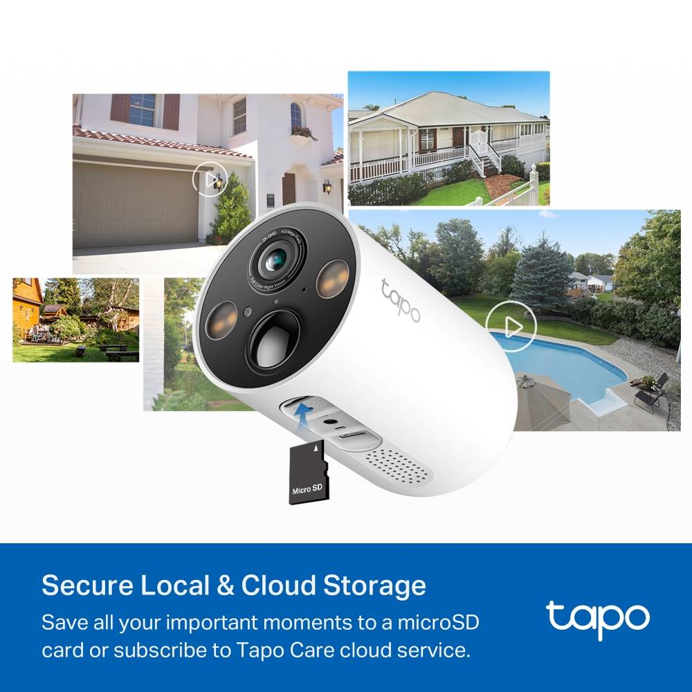 Câmaras de Videovigilância TP-Link Tapo C425 KIT/ Visão Noturna/ Controlo a partir da APP/ Inclui Painel Solar - Imagem 10