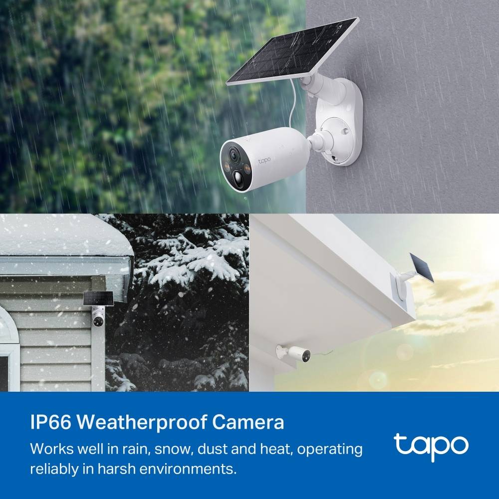 Câmaras de Videovigilância TP-Link Tapo C425 KIT/ Visão Noturna/ Controlo a partir da APP/ Inclui Painel Solar - Imagem 7