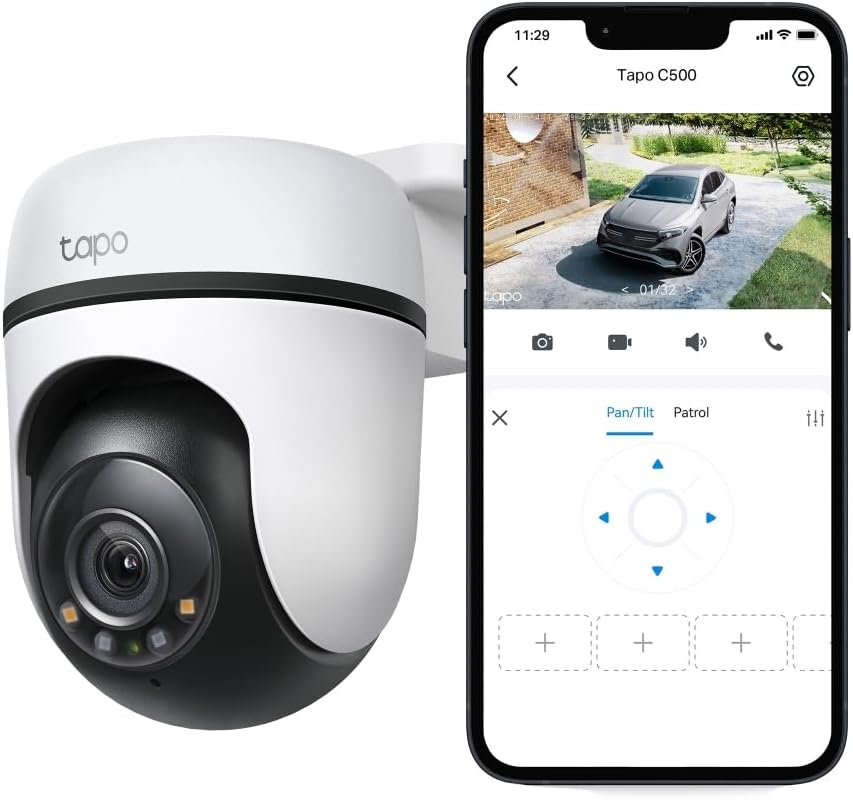 Câmaras de Videovigilância TP-Link Tapo C500/ Visão Noturna/ Controlo a partir da APP - Imagem 5