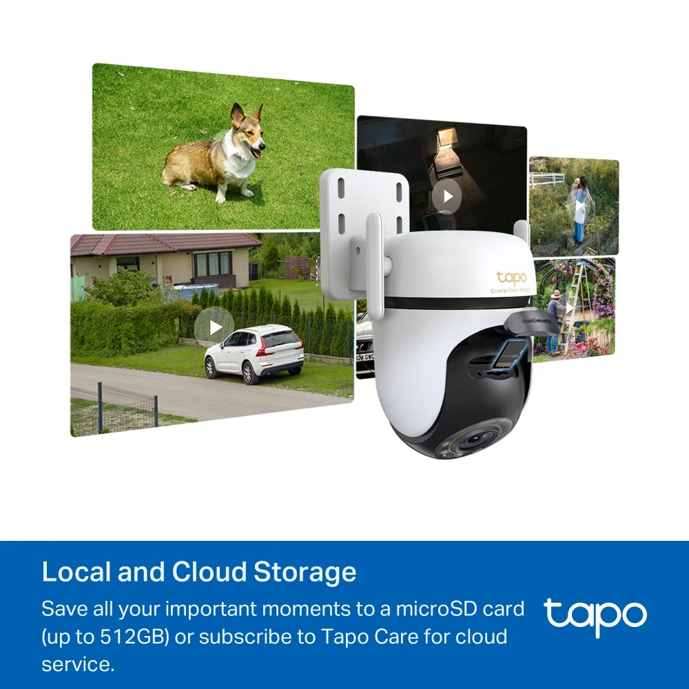 Câmara de Vigilância TP-Link Tapo C530WS Exterior 3K 5MP 360º Visão Noturna Cores IP66 Wi-Fi - Imagem 15