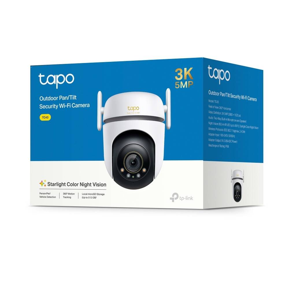 Câmara de Videovigilância TP-Link Tapo TC43/ Visão Noturna/ Controlo a partir da APP - Imagem 13