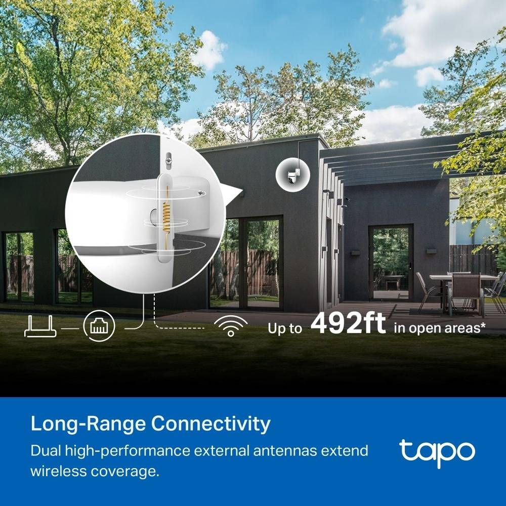 Câmara de Videovigilância TP-Link Tapo TC43/ Visão Noturna/ Controlo a partir da APP - Imagem 6
