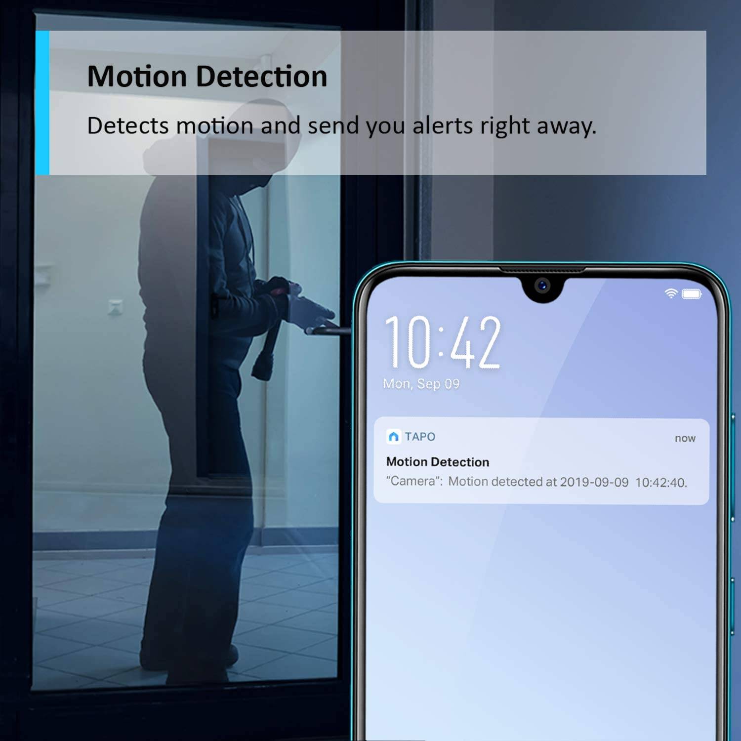 Câmara de Videovigilância TP-Link Tapo TC70/ Visão Noturna/ Controlo desde APP - Imagem 5