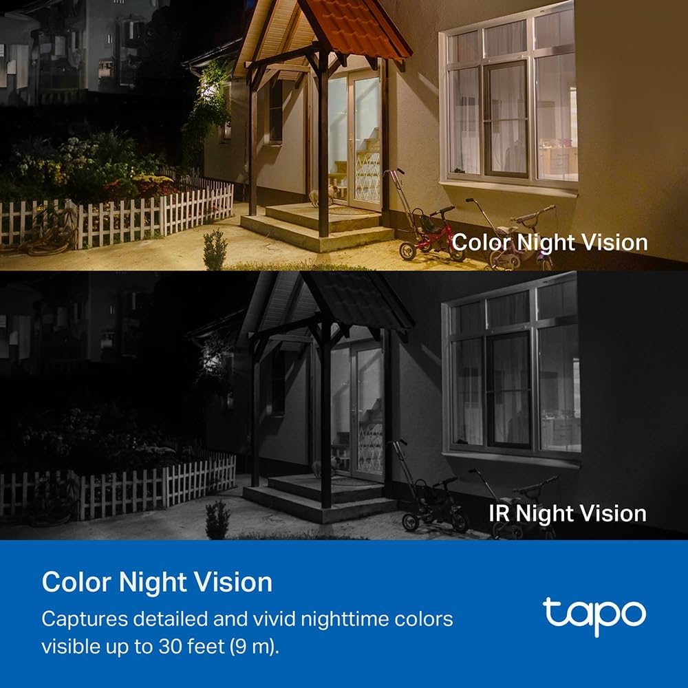 Câmara de Videovigilância TP-Link Tapo TC71/ Visão Noturna/ Controlo desde APP - Imagem 6