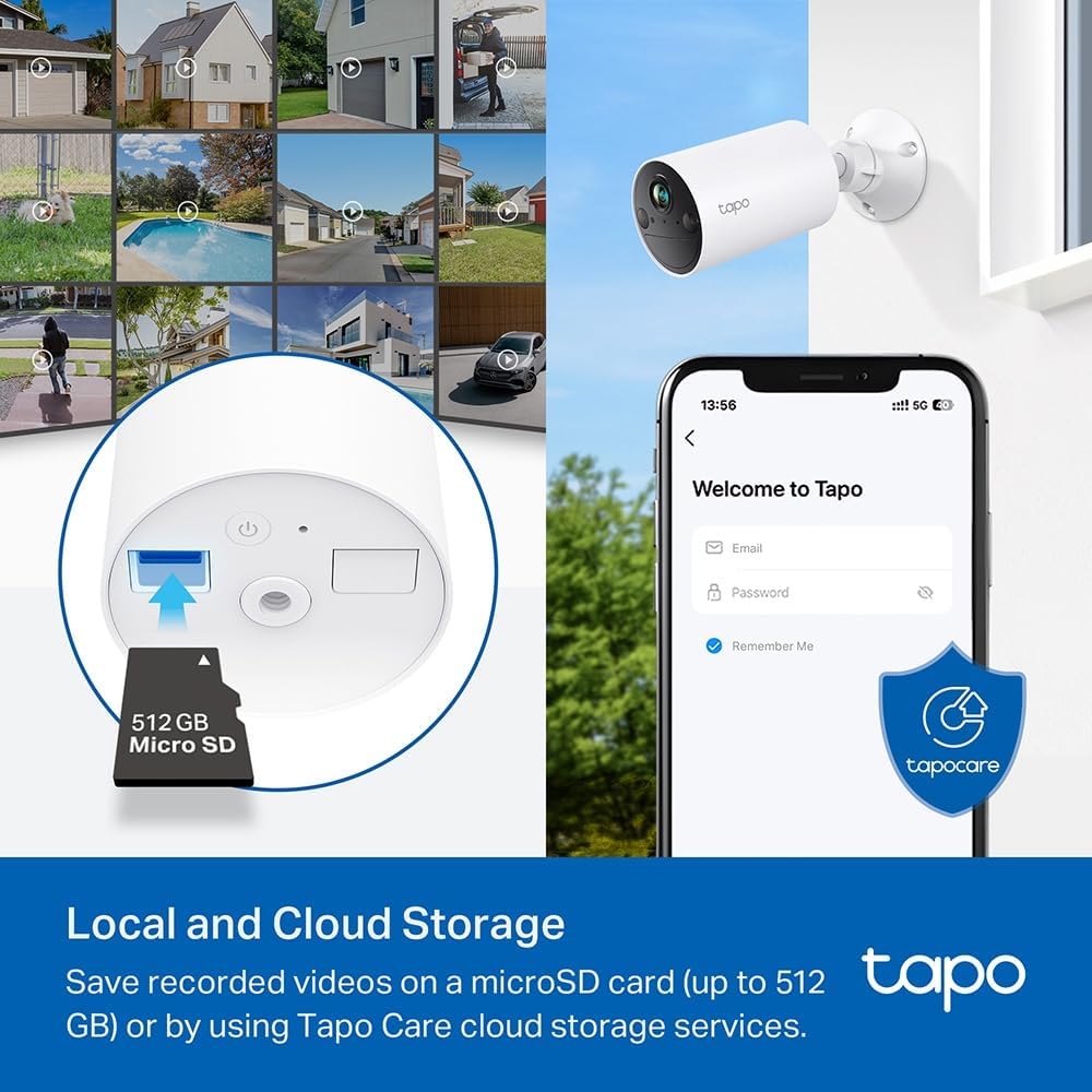 Câmara de Videovigilância TP-Link Tapo TC71/ Visão Noturna/ Controlo desde APP - Imagem 8