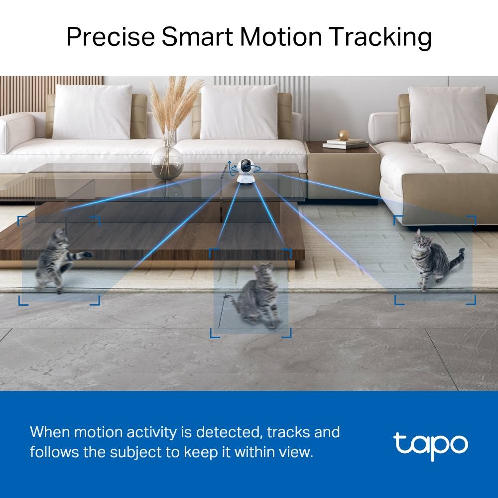 Câmara de Videovigilância TP-Link Tapo TC72/ 360º/ Visão Noturna/ Controlo desde APP - Imagem 8
