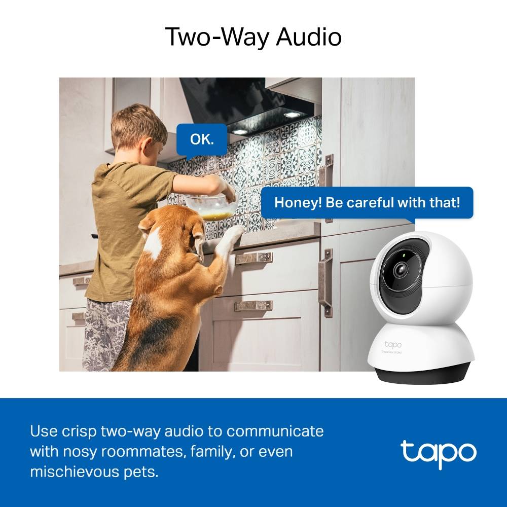 Câmara de Videovigilância TP-Link Tapo TC72/ 360º/ Visão Noturna/ Controlo desde APP - Imagem 7