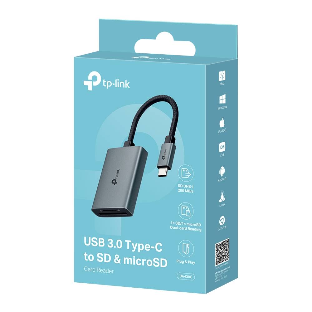 Lector de Cartões Externo TP-Link UA430C/ USB Tipo-C - Imagem 10