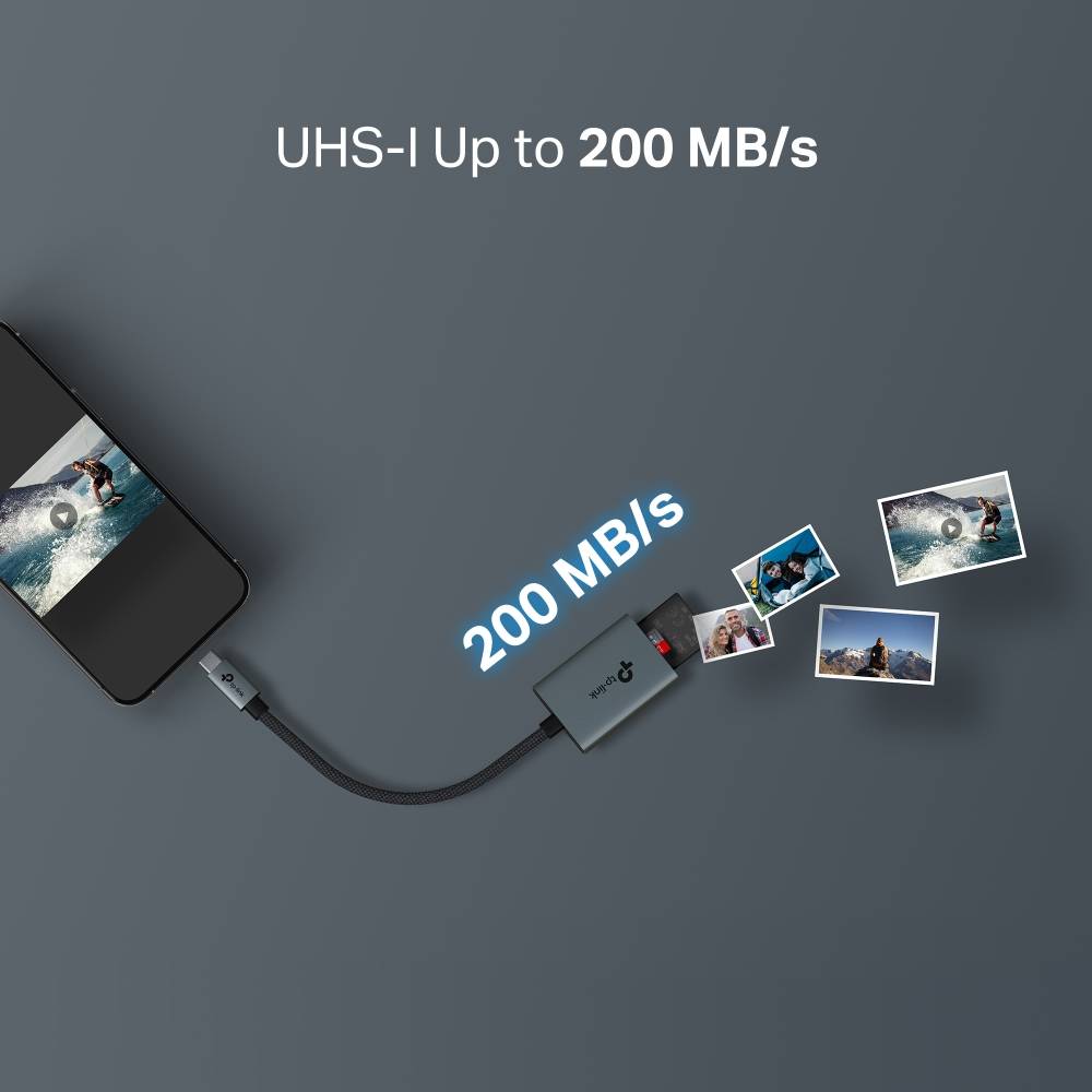 Lector de Cartões Externo TP-Link UA430C/ USB Tipo-C - Imagem 5