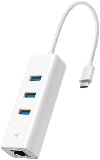 Hub USB Tipo-C 3.0 TP-Link UE330C/ 3xUSB/ 1xRJ45/ Branco - Imagem 4
