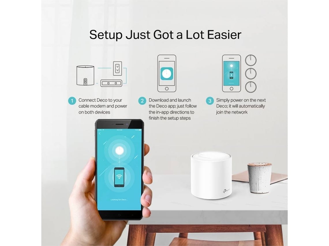 Sistema Mesh TP-Link Deco X20 1800Mbps/ 2.4GHz 5GHz/ Pack de 2 - Imagem 4