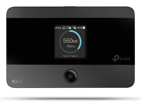 Router Wi-Fi Móvel 4G TP-Link M7350 150Mbps Dual Band 2.4GHz/5GHz Ecrã TFT Bateria 2550mAh