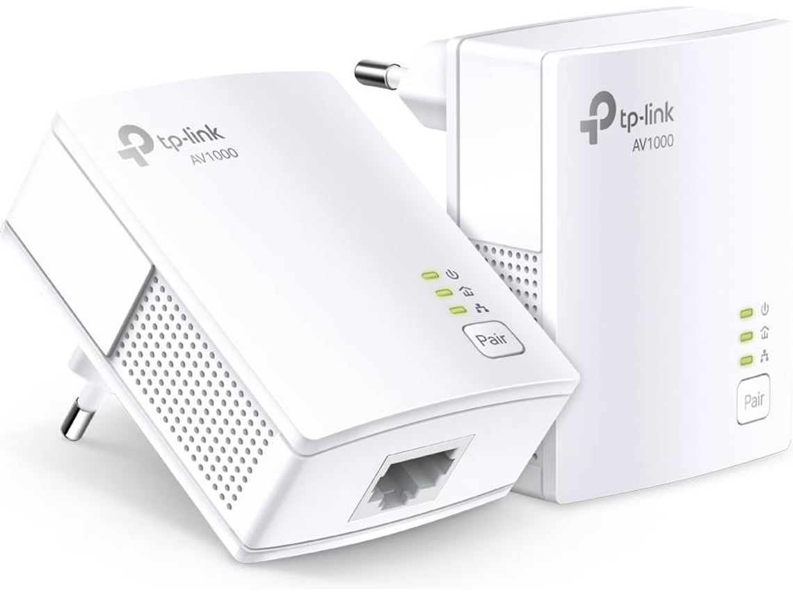 Adaptador Powerline TP-Link TL-PA7017Kit 1000Mbps/ Alcance 300m/ Pack de 2
