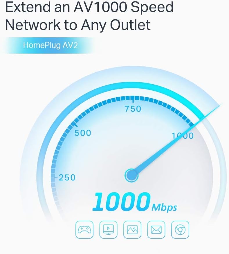 Adaptador Powerline TP-Link TL-PA7027P KIT 1000Mbps/ Alcance 300m/ Pack de 2 - Imagem 3