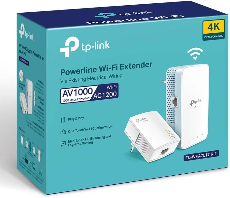 Adaptador Powerline TP-Link TL-WPA7517 Kit 1000Mbps/ Alcance 300m/ Pack de 2 - Imagem 7