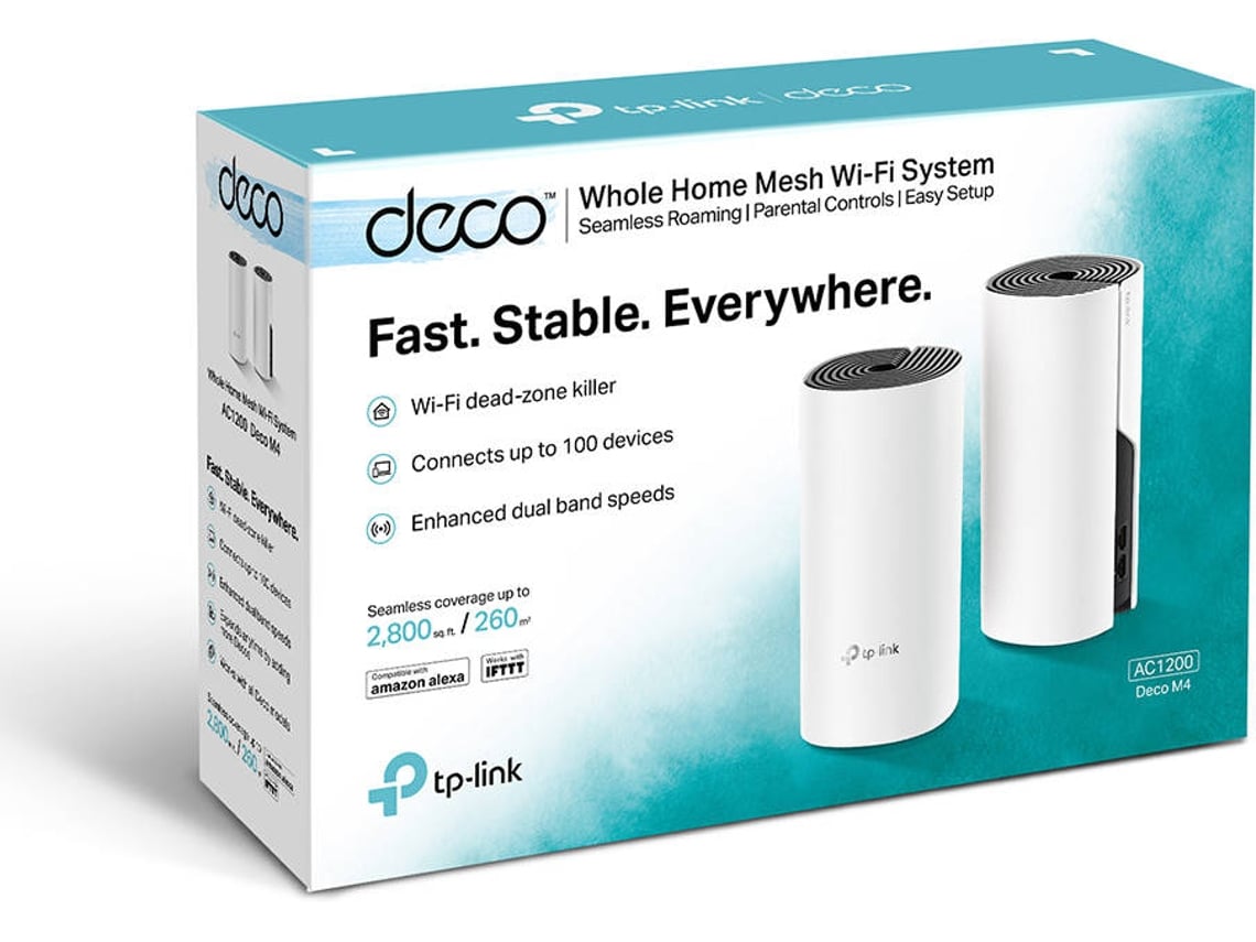 Sistema Mesh TP-Link Deco M4 1200Mbps/ 2.4GHz 5GHz/ Pack de 2 - Imagem 2