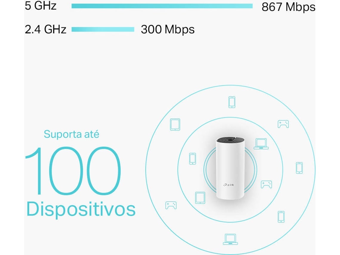 Sistema Mesh TP-Link Deco M4 1200Mbps/ 2.4GHz 5GHz/ Pack de 2 - Imagem 6