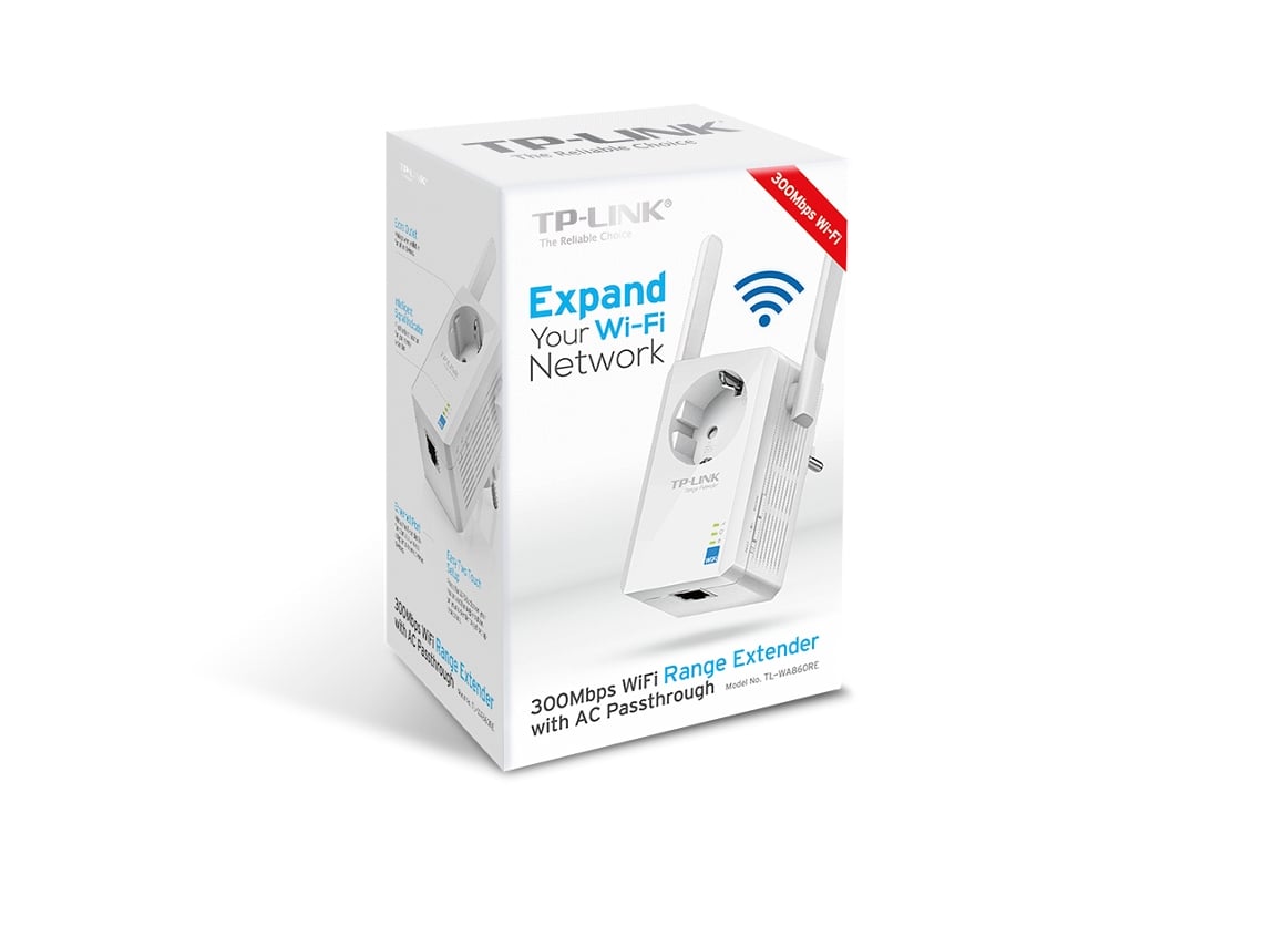 Repetidor Sem Fios TP-Link TL-WA860RE 300Mbps / 2 Antenas - Imagem 3