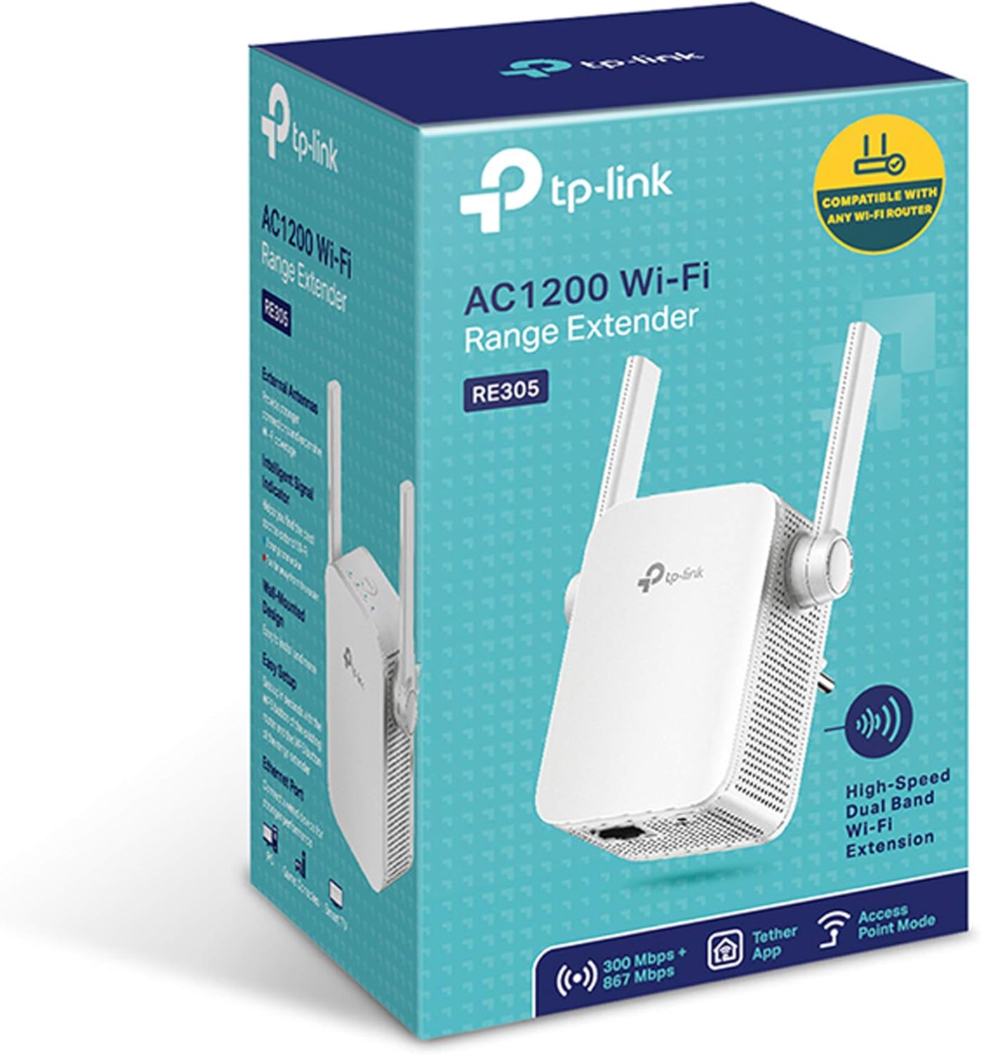 Repetidor Wireless TP-Link RE305 1200Mbps/ 2 Antenas - Imagem 8