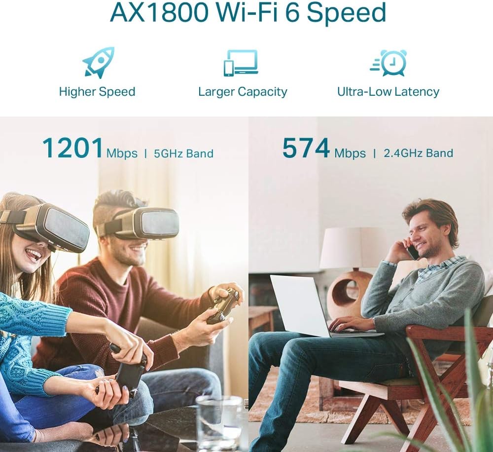 Repetidor Sem Fios TP-Link RE605X/ WiFi 6/ 1800Mbps/ 2 Antenas - Imagem 5