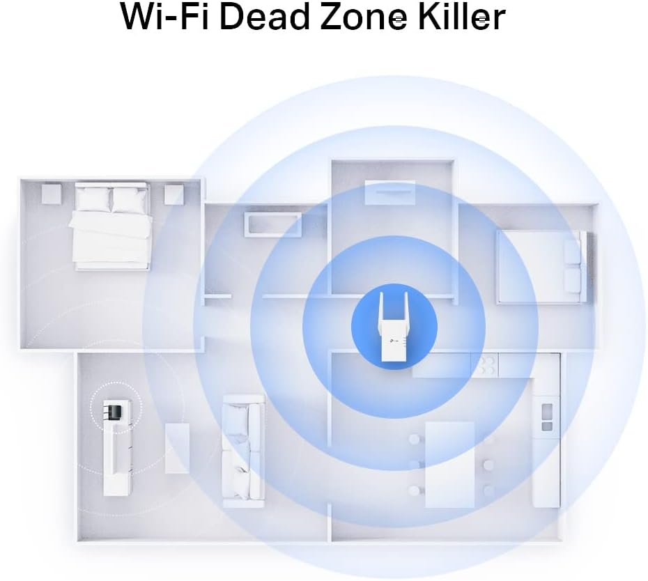 Repetidor Sem Fios TP-Link RE705X/ WiFi 6/ 3000Mbps/ 2 Antenas - Imagem 4