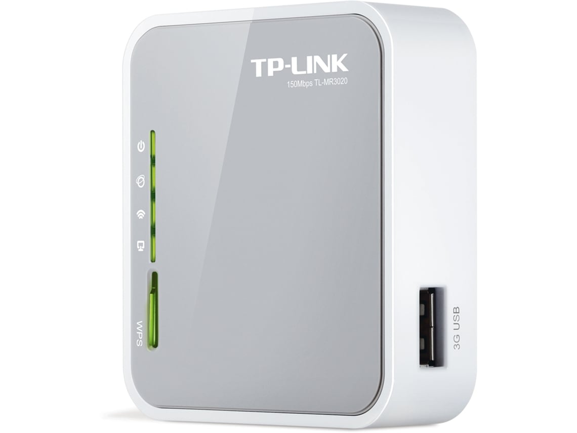 Router Sem Fios 3G TP-Link TL-MR3020 150Mbps/ 2.4GHz/ 1 Antena/ WiFi 802.11n/g/b - Imagem 4
