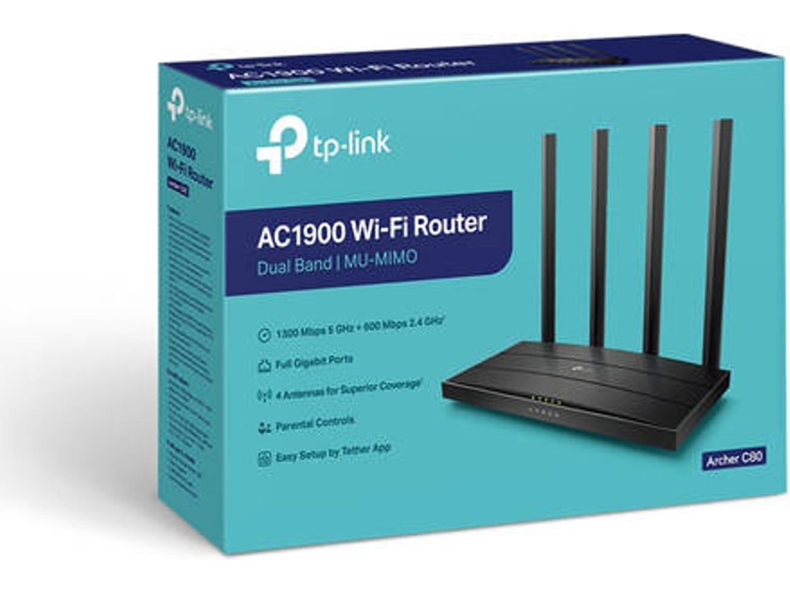 Router Sem Fios TP-Link Archer C80 1900Mbps/ 2.4GHz 5GHz/ 4 Antenas/ WiFi 802.11ac/n/a - n/b/g - Imagem 5