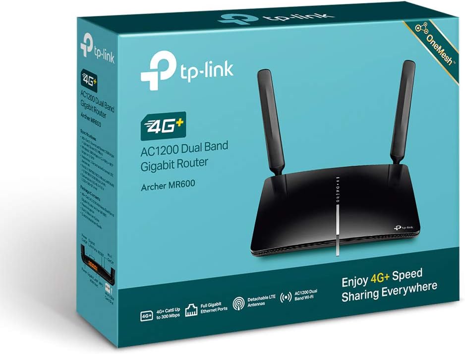 Router Wireless 4G TP-Link Archer MR600 1200Mbps 2.4GHz 5GHz/ 2 Antenas/ WiFi 802.11a/n/ac - b/g/n - Imagem 4